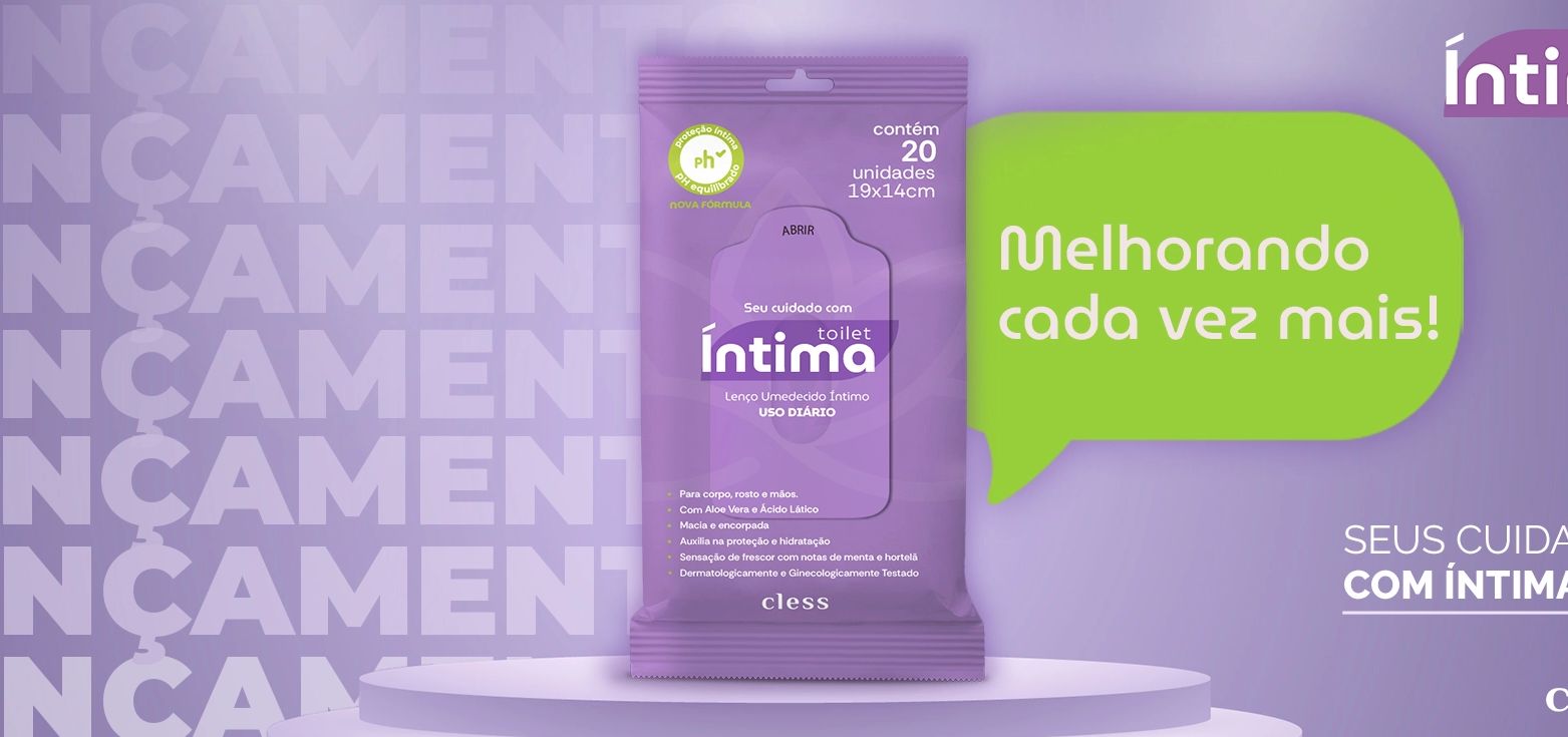 Lenço Intima Umedecido  