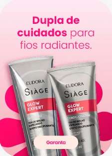 Kit Eudora Siàge Glow Expert Shampoo 250ml + Condicionador 200ml
