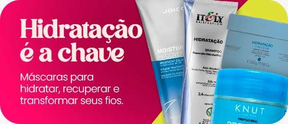 Top máscaras de hidratação do momento!