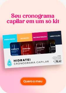 Kit Ampolas Hidratei Cronograma Capilar