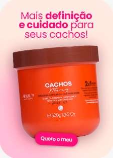 Máscara Arvensis Cachos Naturais Ondulados/Cacheados