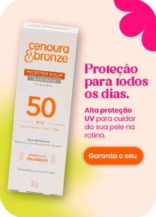 Protetor Solar Facial Cenoura E Bronze FPS50