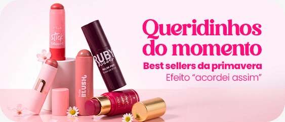 Queridinhos do momento: blush stick