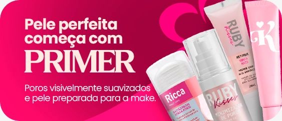 Pele perfeita e poros invisíveis: o poder dos primers!