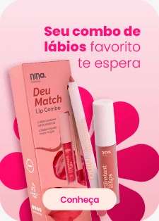 Kit Lip Nina Combo Deu Match Essência + Mágia
