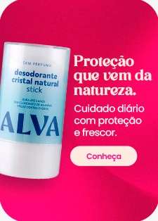 Desodorante Stick Alva Cristal Vegano