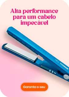 Prancha De Cabelo MQ Professional Titanium Blue Bivolt