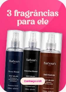 Kit Body Splash Barbours Masculino